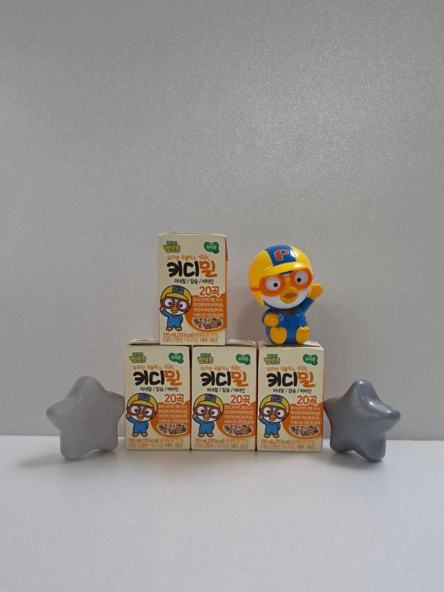 뽀로로 키디밀 곡물 두유 135ml x 24팩